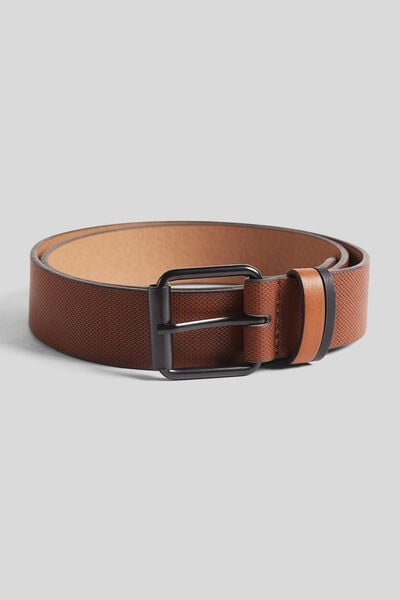 Ceinture homme embossée