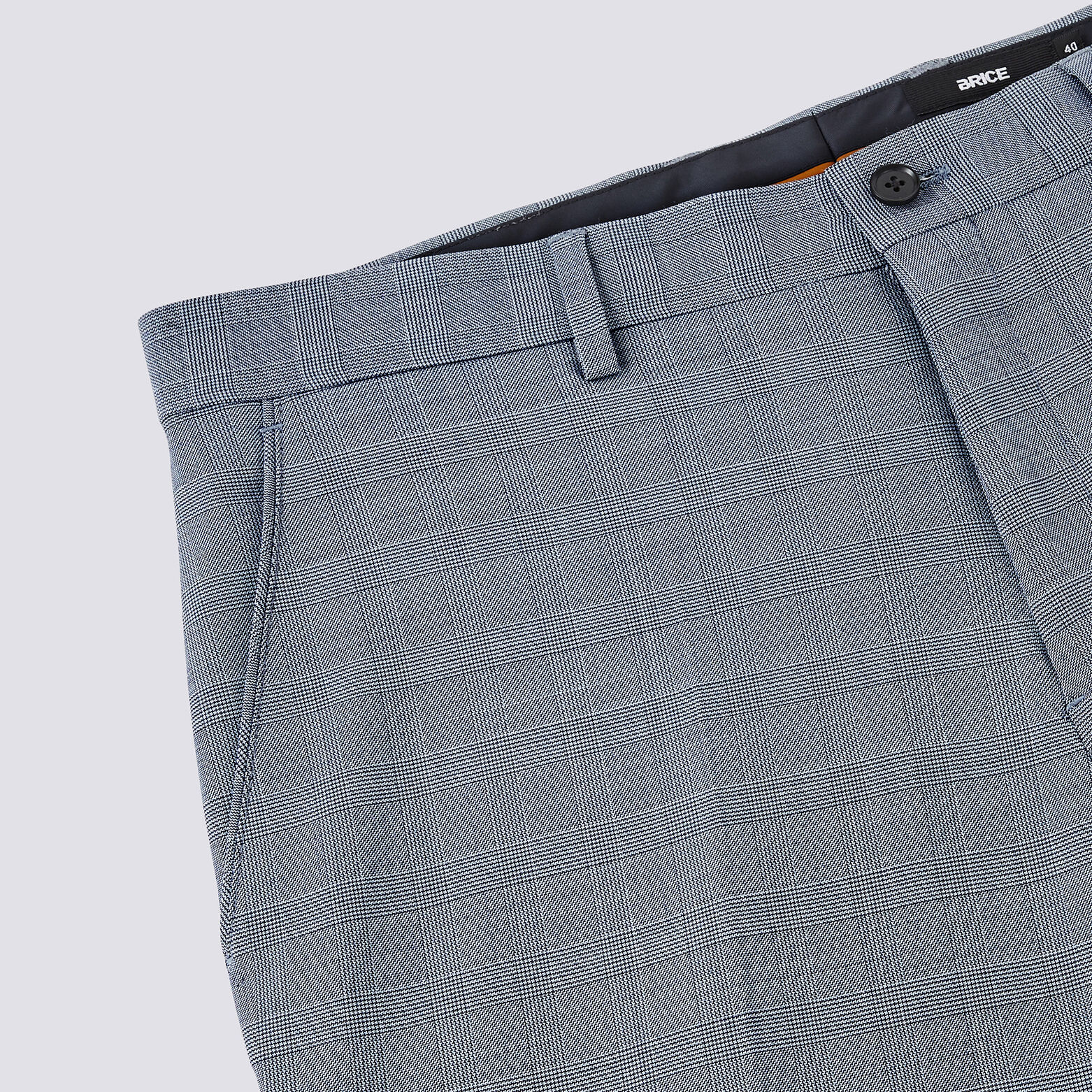 Pantalon de costume slim Prince de Galles