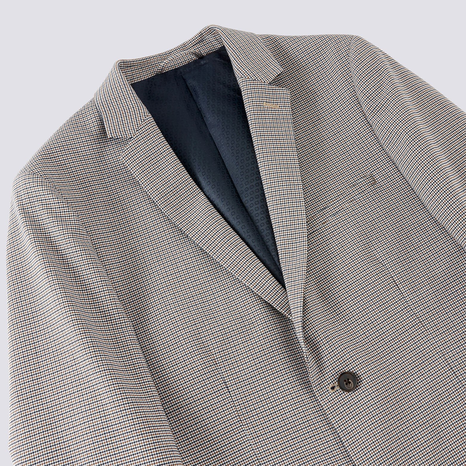 Veste de costume à carreaux