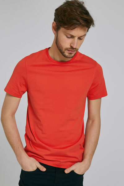 Tee-shirt uni col rond