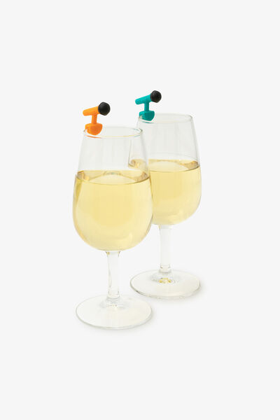 Set de 6 marqueurs de verres