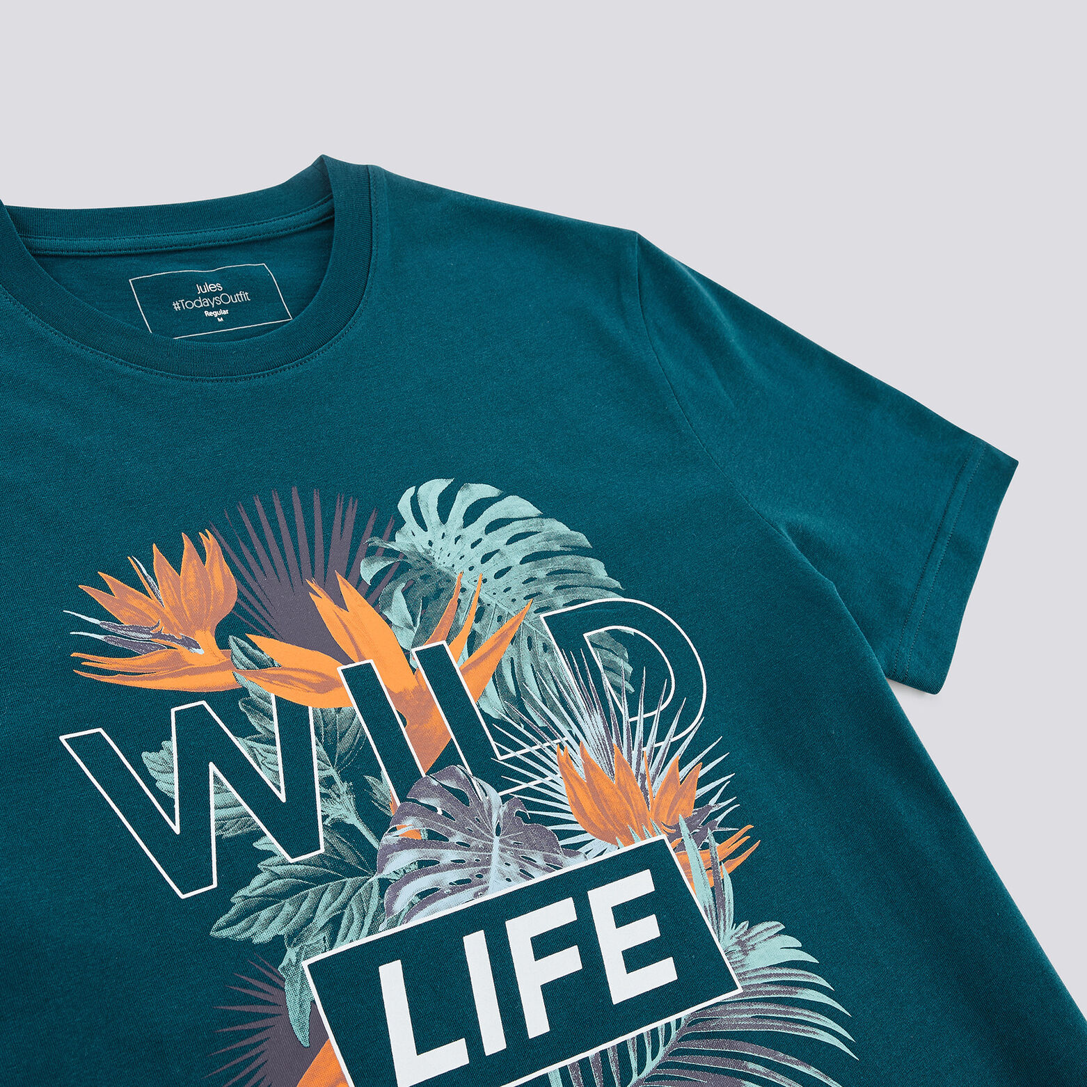 T-shirt imprimé "Wild Life"