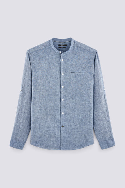 Chemise Regular Col mao Lin