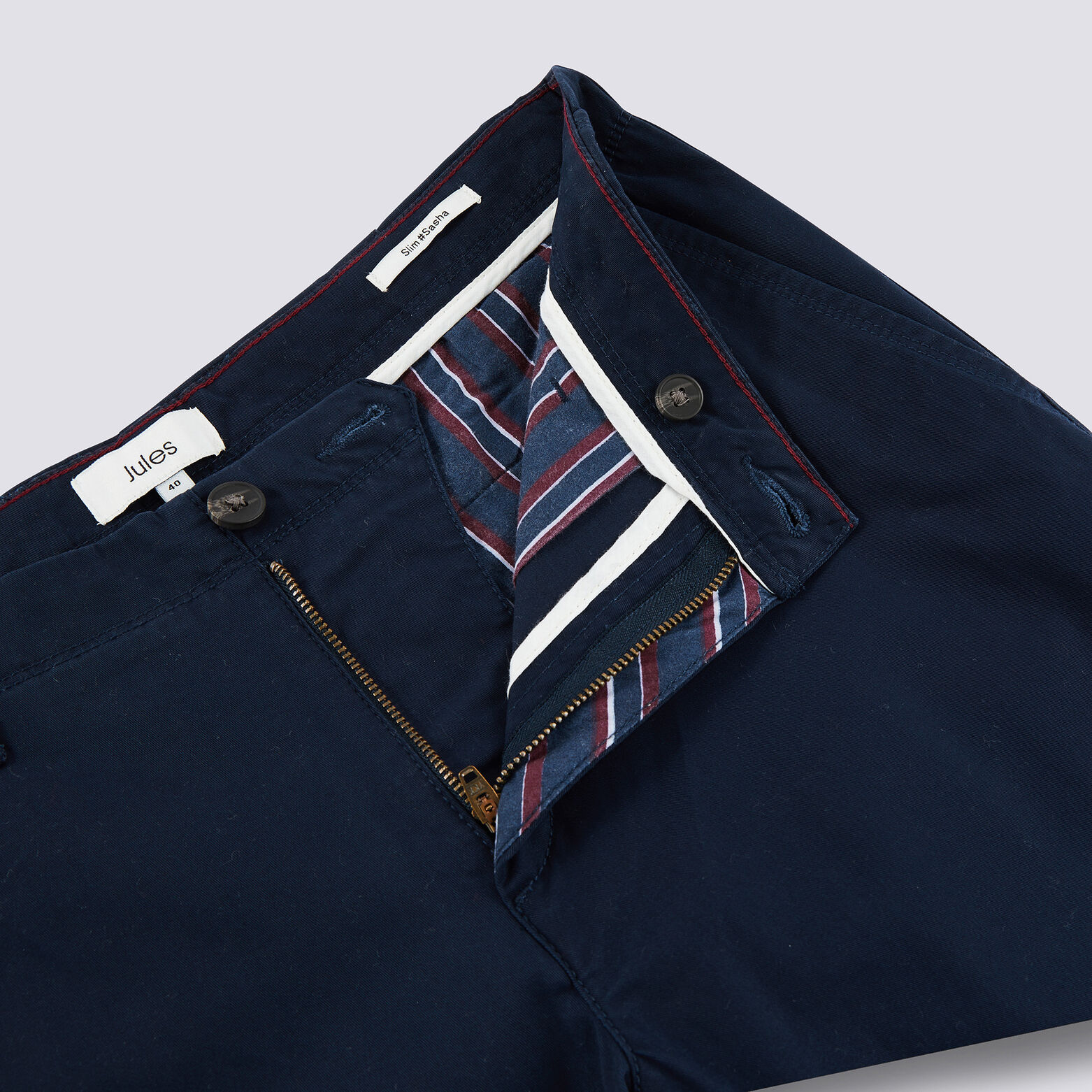Pantalon chino slim sasha