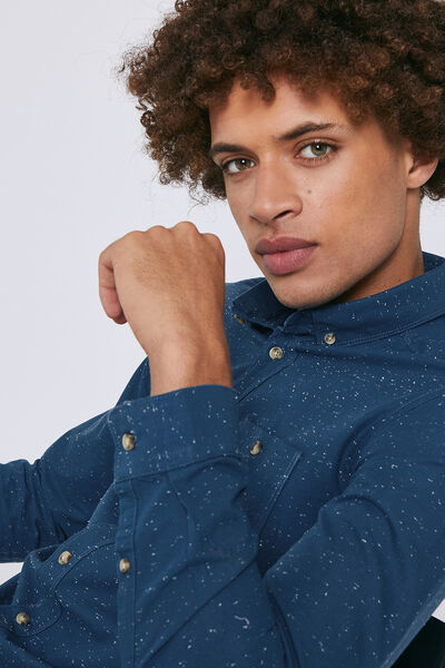Chemise Slim à coudières