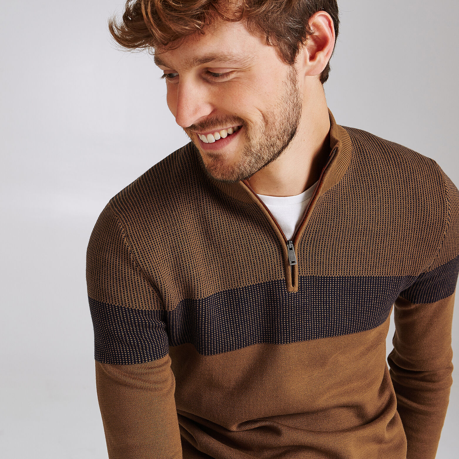 PULL COL MONTANT EFFET BITON