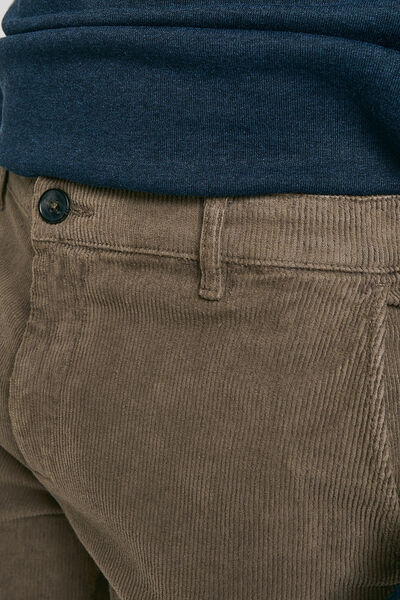 Chino coupe slim en velours