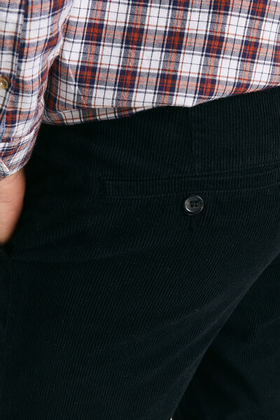 Chino coupe slim en velours