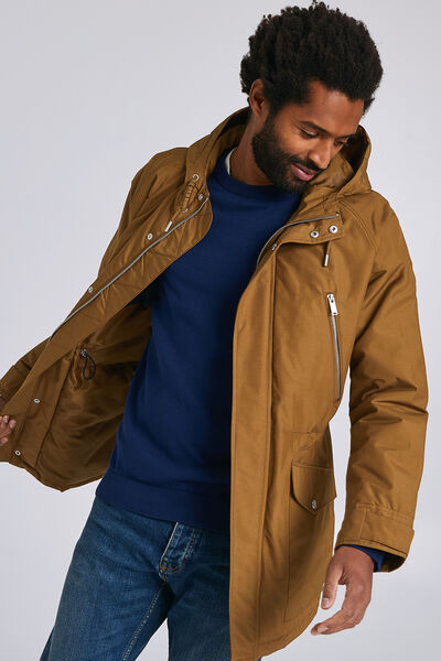 Parka légère à capuche
