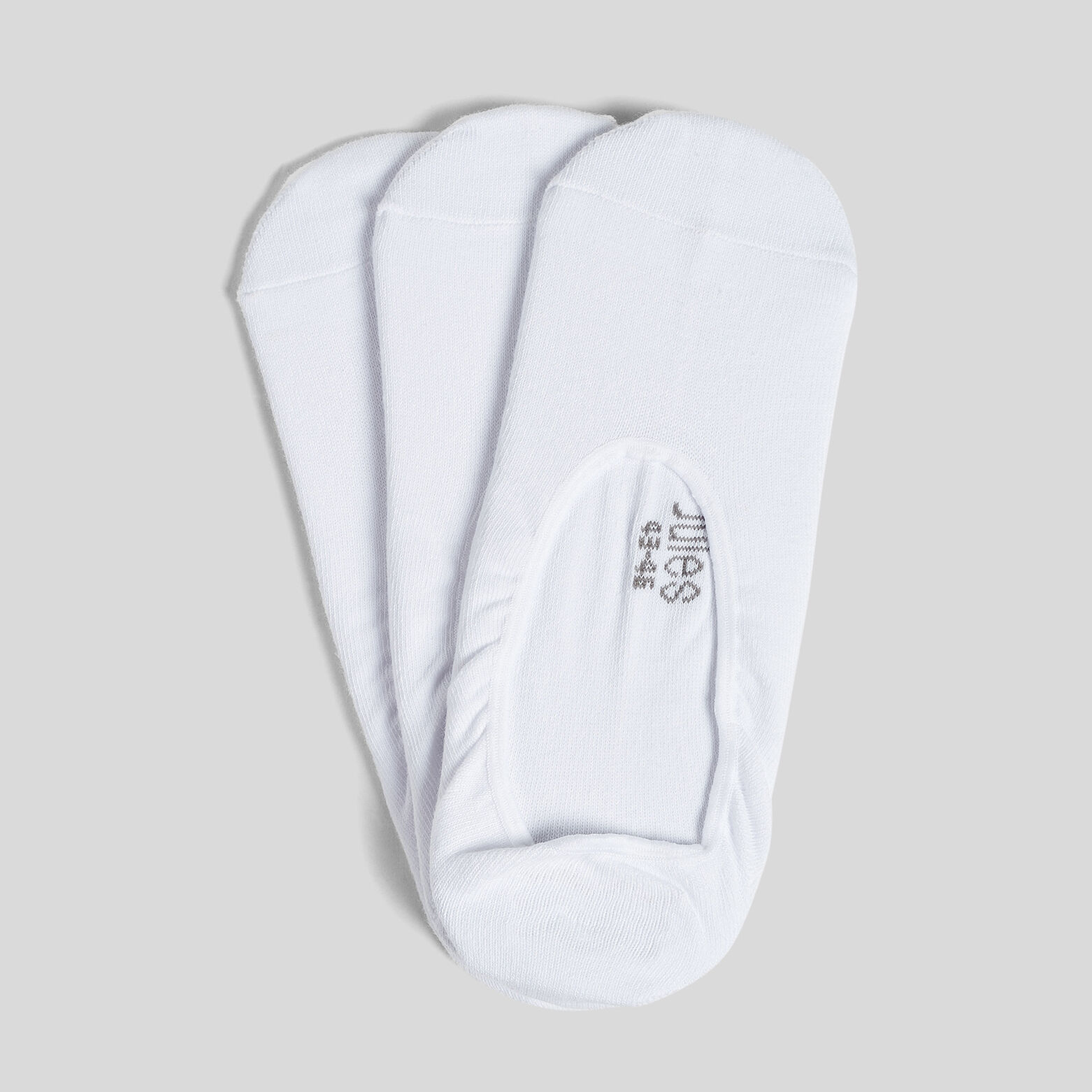 Lot de 3 paires de chaussettes invisibles