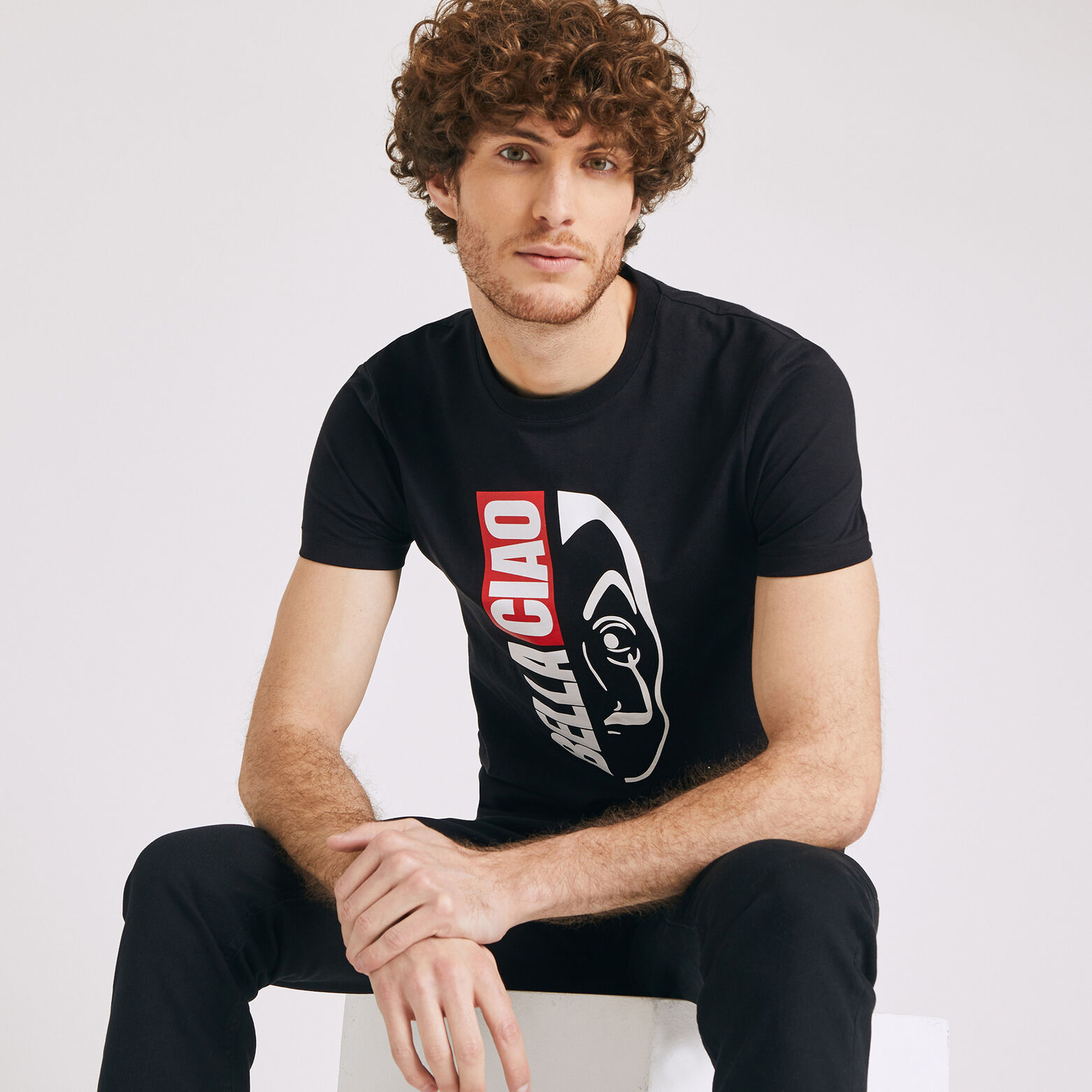Tee shirt col rond NETFLIX La Casa de Papel