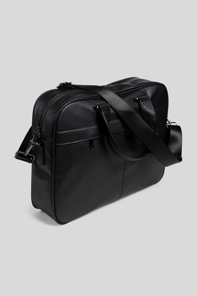 Sac ordinateur en simili cuir