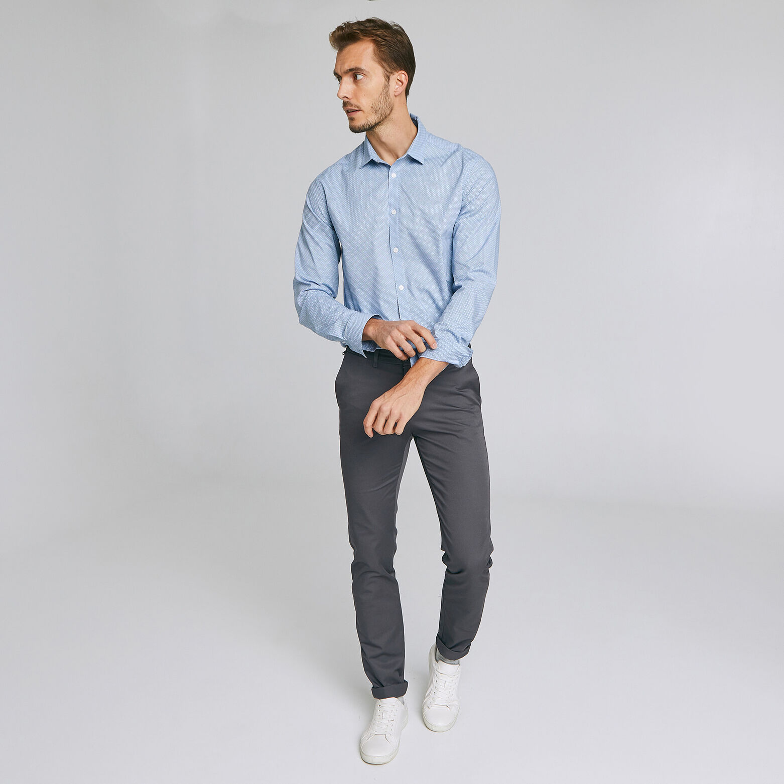 Pantalon  Simon chino uni