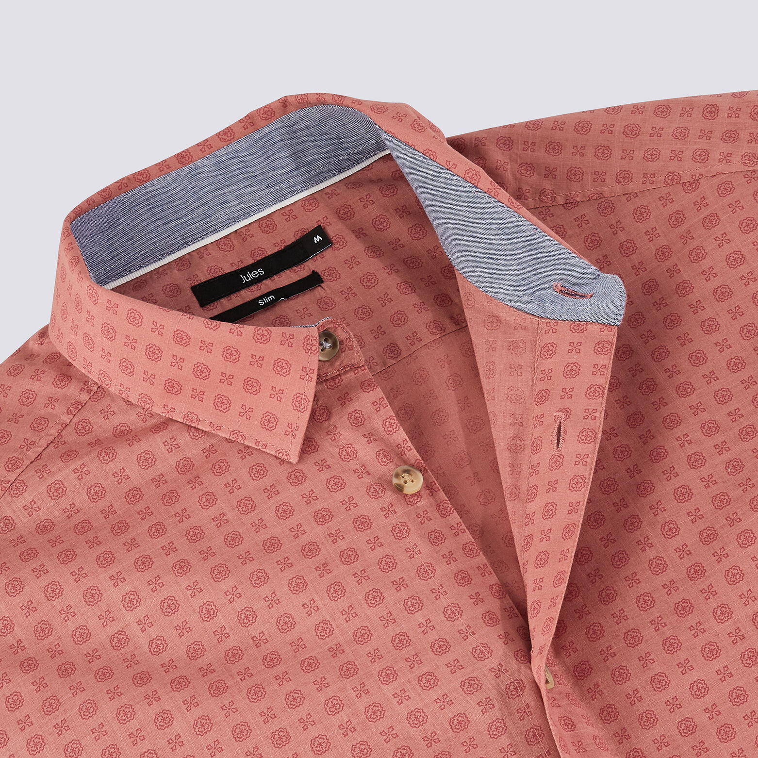 Chemise slim imprimée
