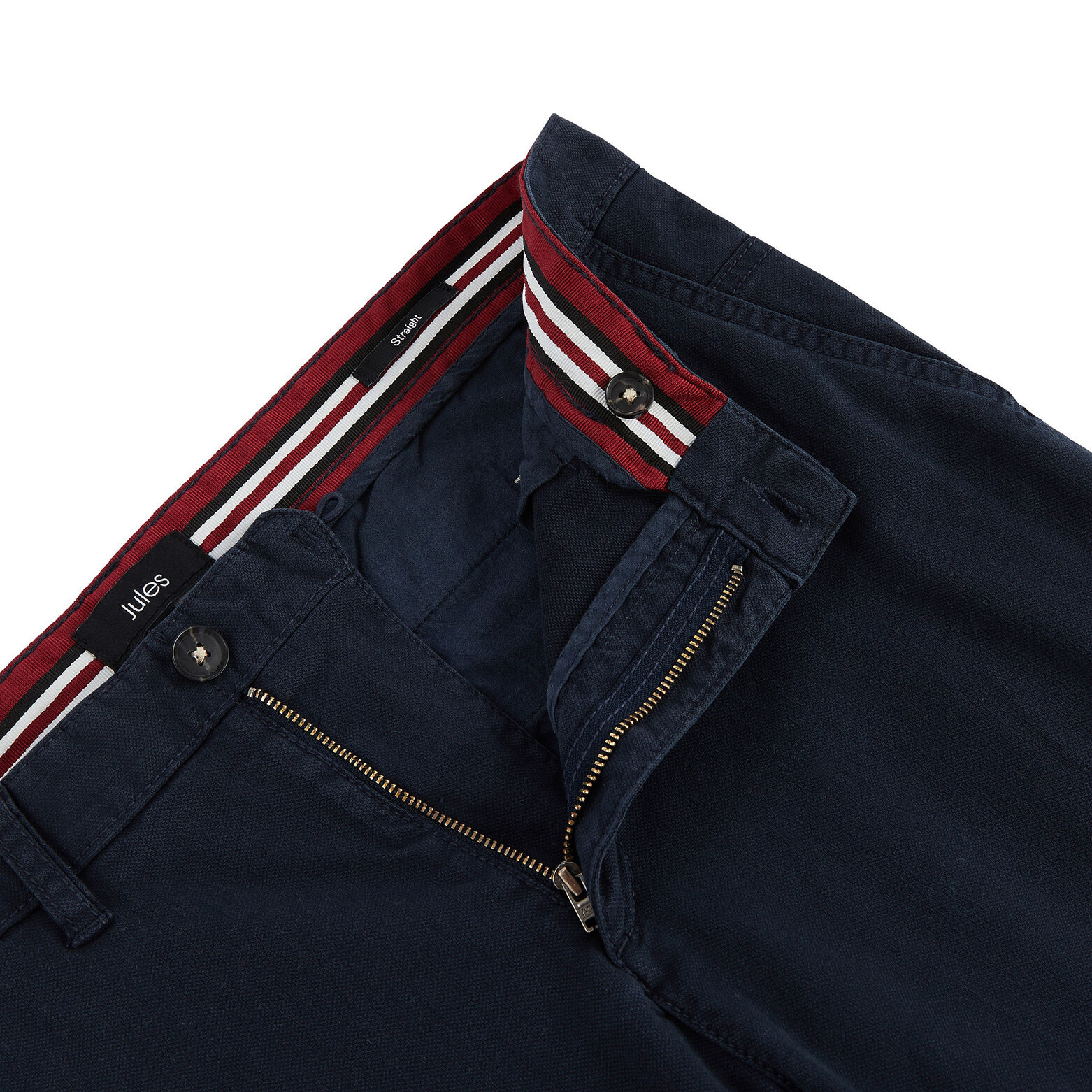 Pantalon chino droit canvas