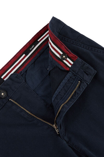 Pantalon chino droit canvas