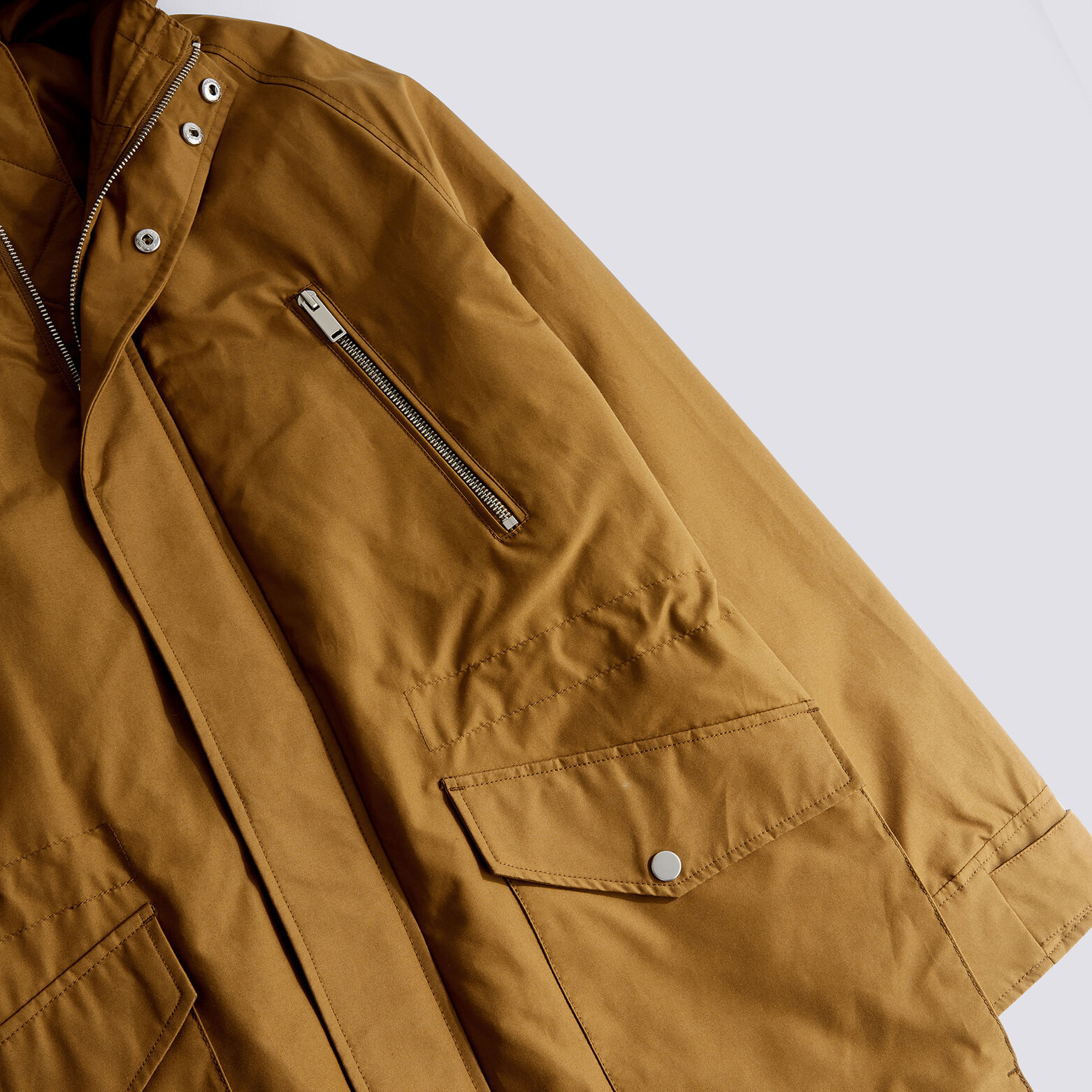 Parka légère à capuche