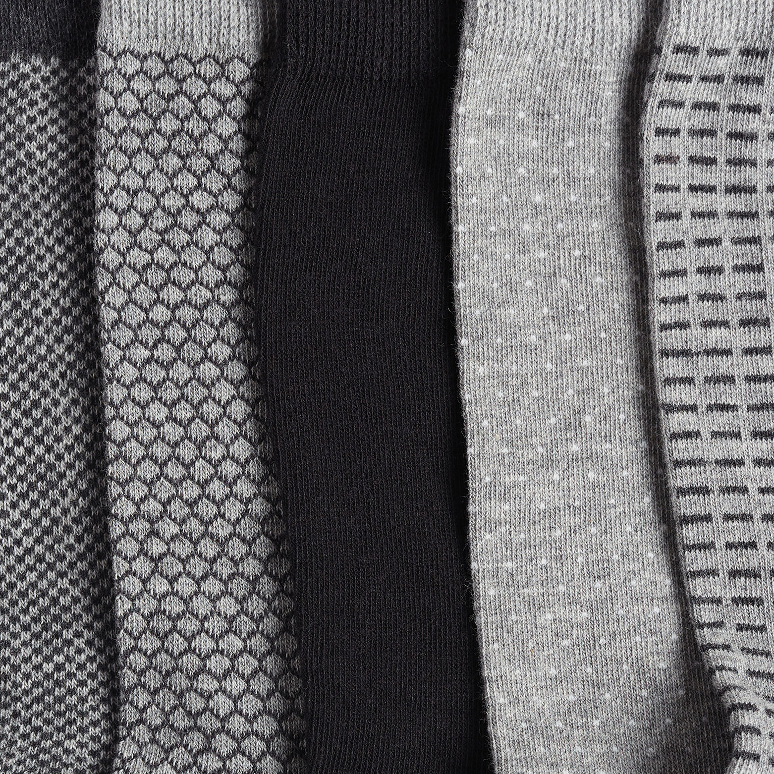 Lot de 5 paires de chaussettes à imprimés géométri
