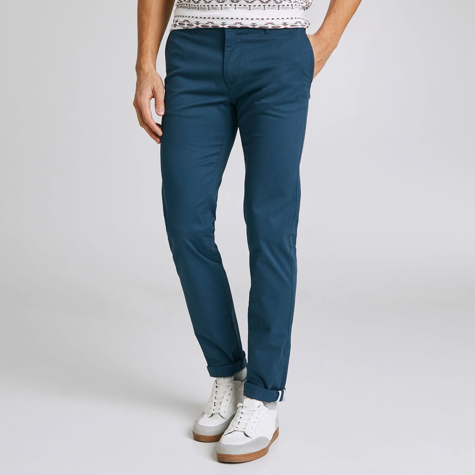 Pantalon chino slim sasha