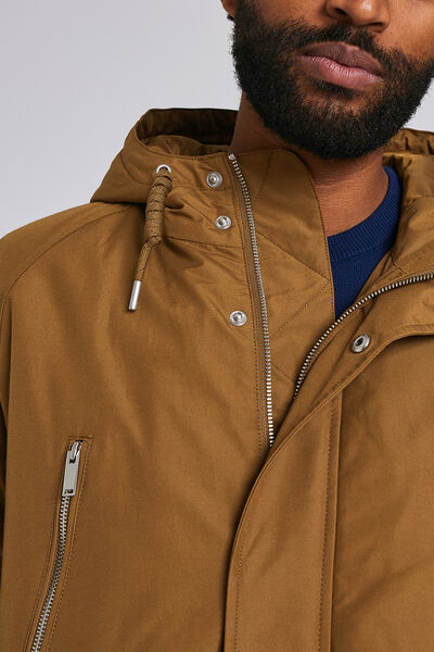 Parka légère à capuche