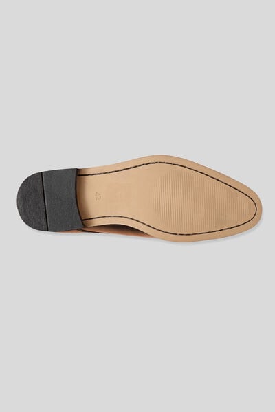 Chaussures en cuir lisse