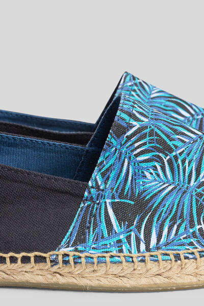 Espadrilles imprimées tropical