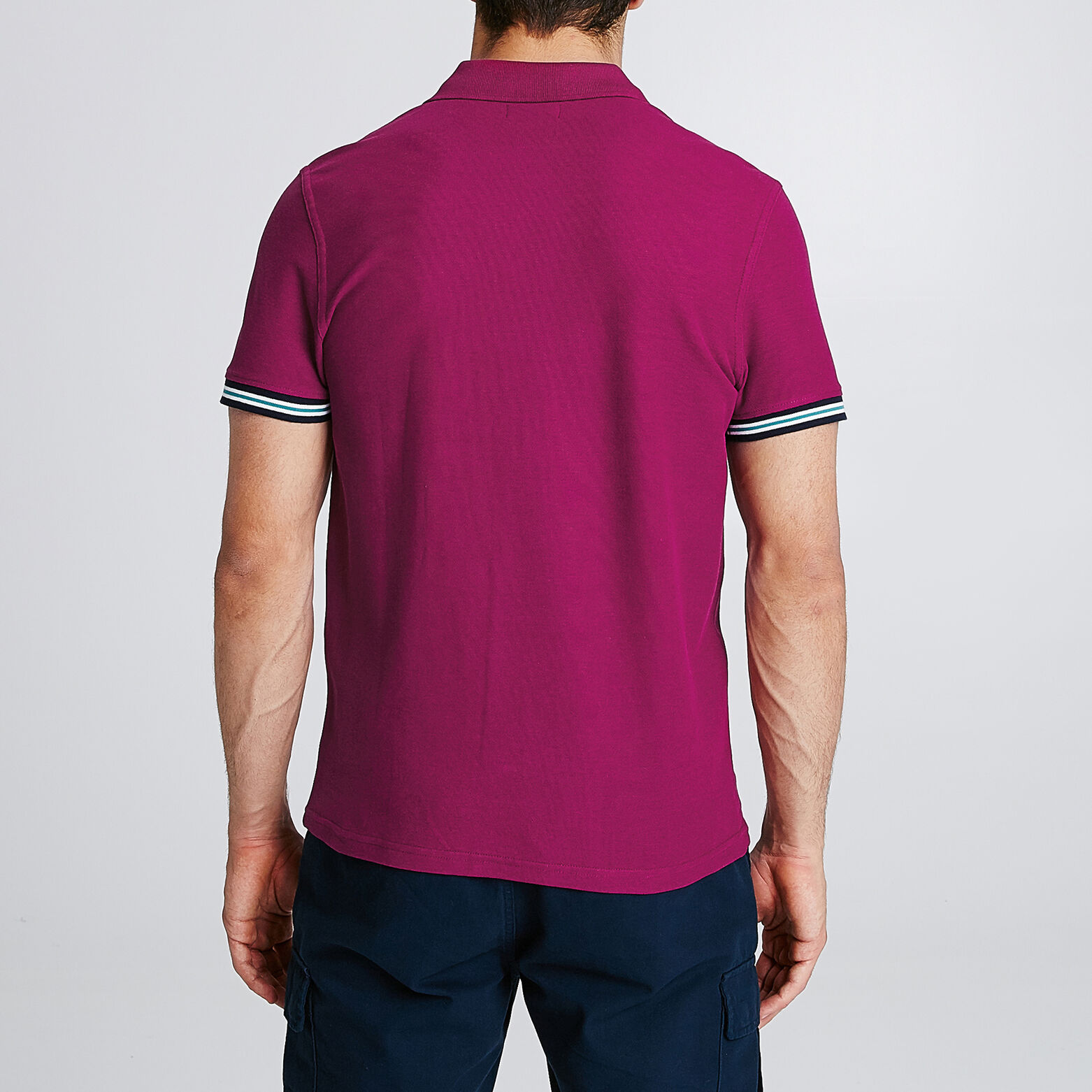 Polo manches courtes uni