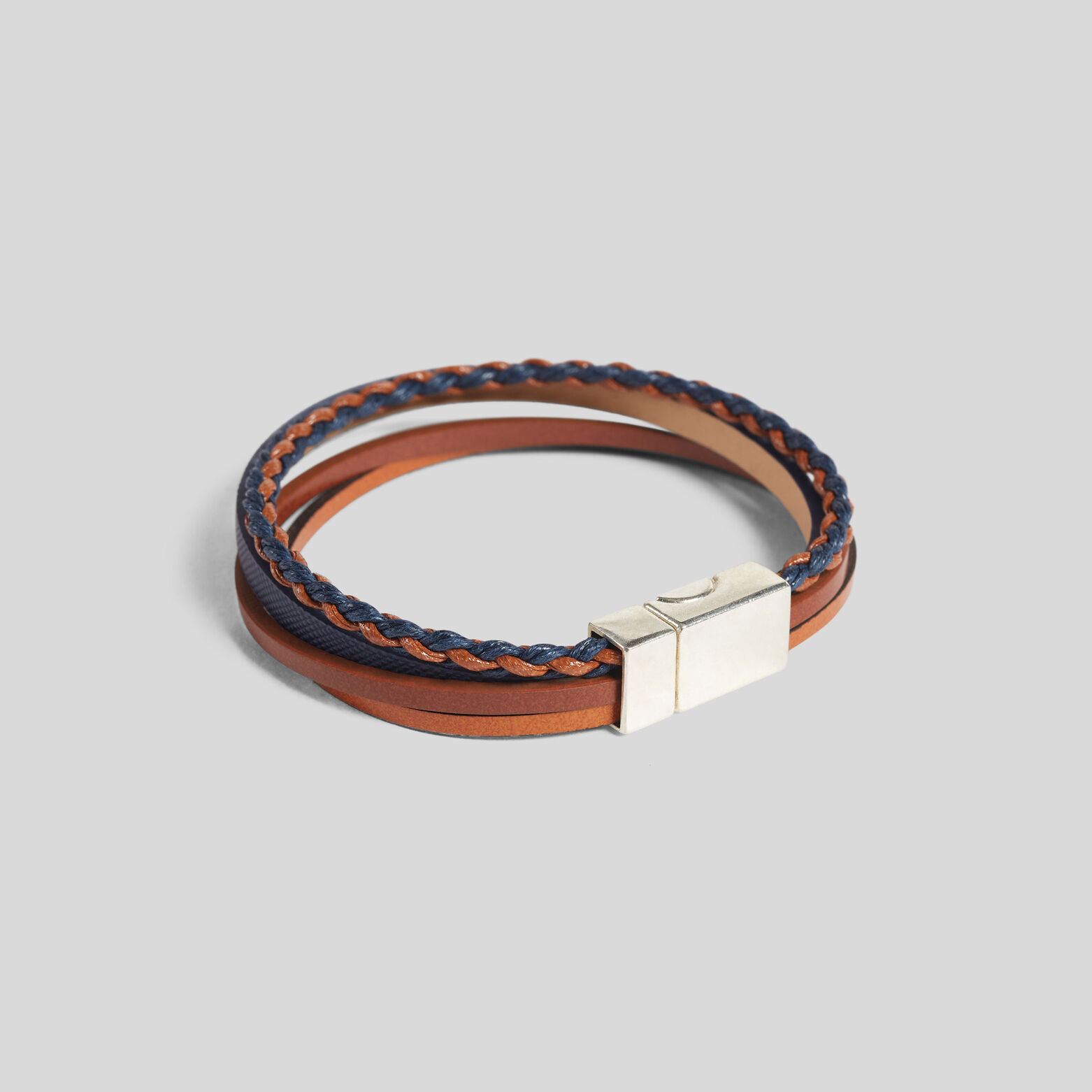 Bracelet multicordons en cuir