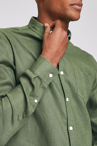 Chemise regular lin