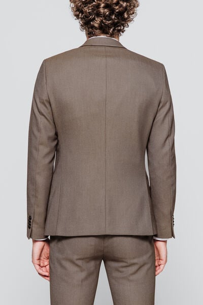 Veste de costume slim motifs jacquard