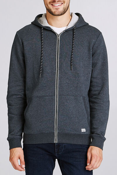 SWEAT ZIPPE CAPUCHE