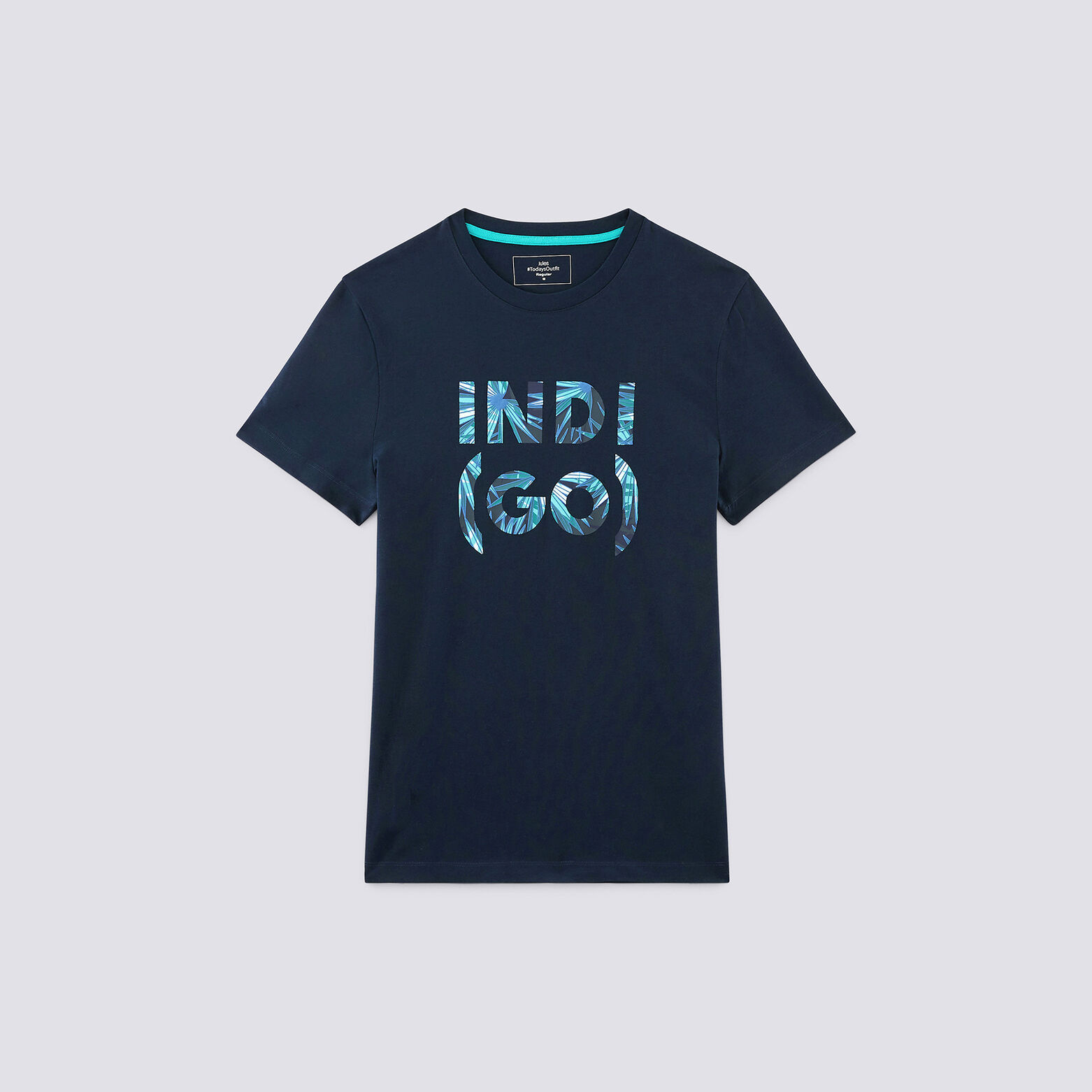Tee shirt manches courtes message INDI(GO)
