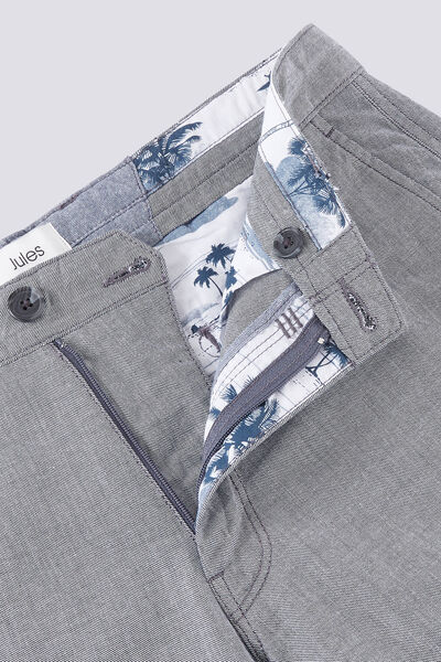Bermuda chino faux uni
