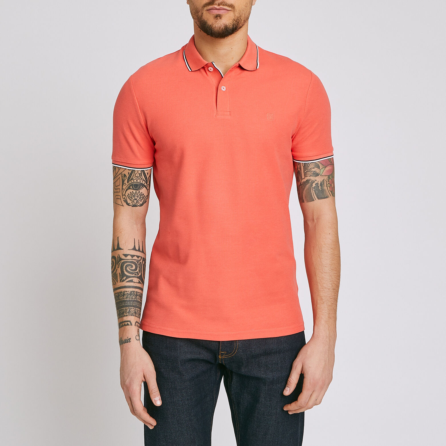 Polo manches courtes regular uni