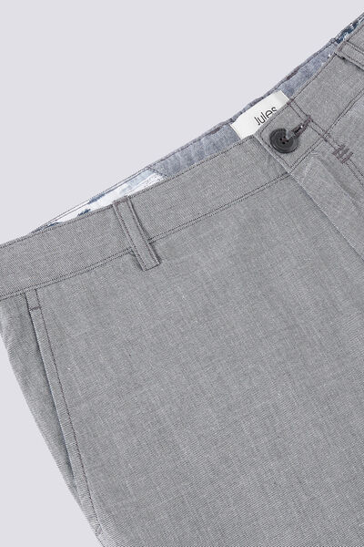 Bermuda chino faux uni