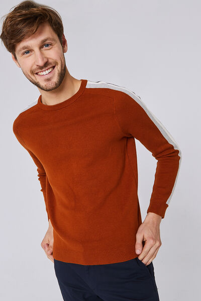 Pull milano avec bandes