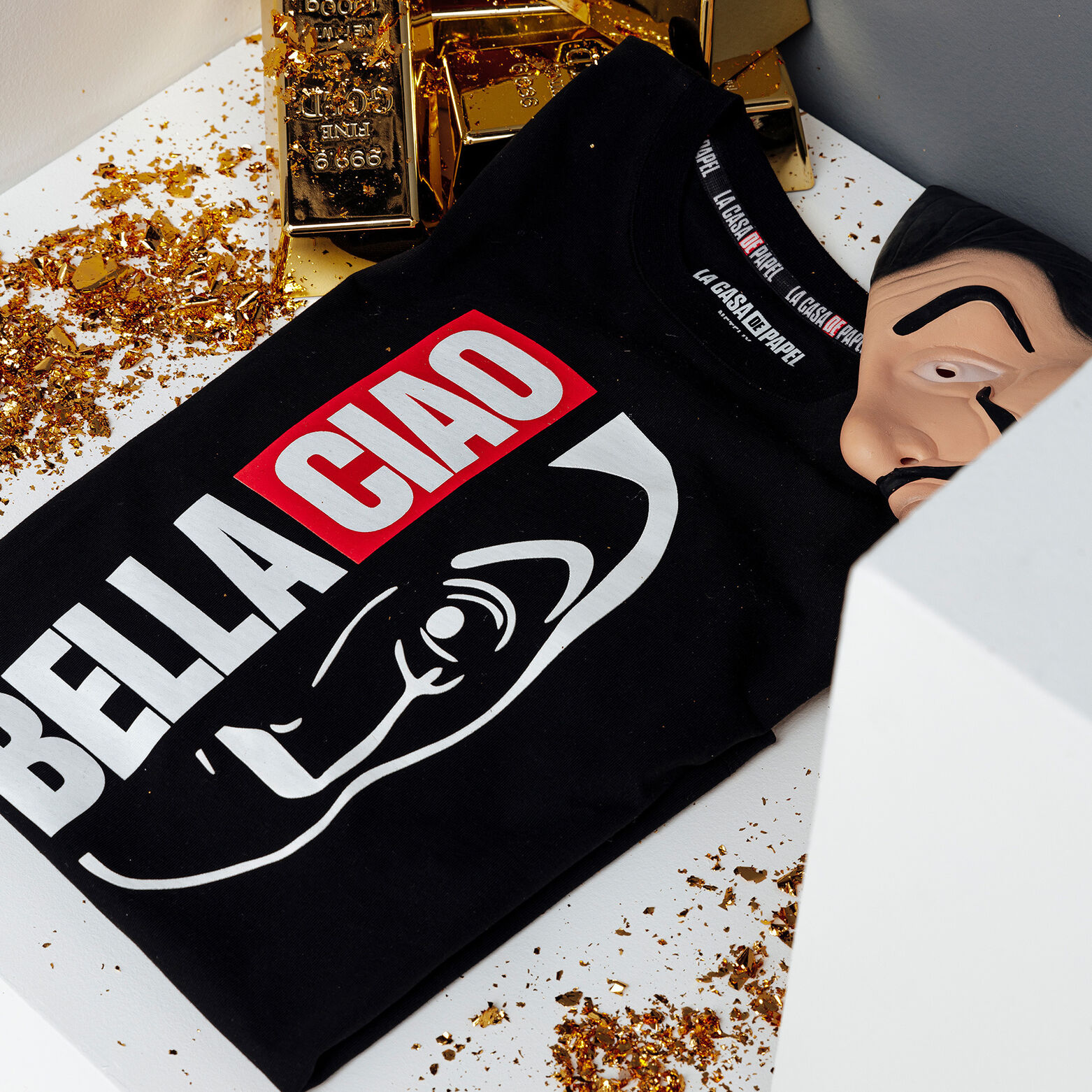 Tee shirt col rond NETFLIX La Casa de Papel