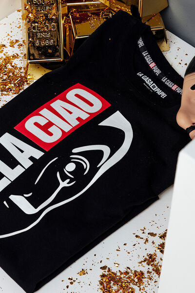 Tee shirt col rond NETFLIX La Casa de Papel
