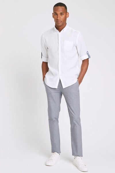 Chemise regular lin