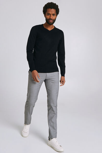 Pull basique col V