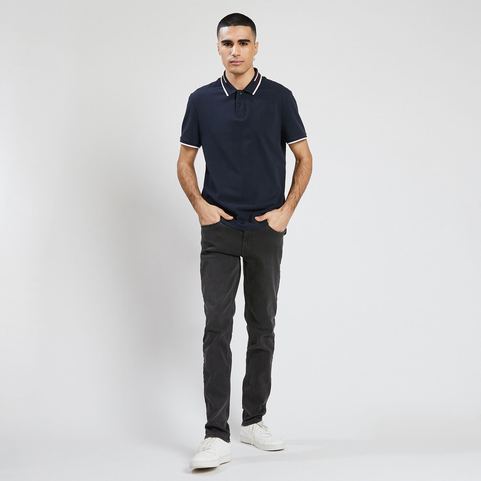 Jean slim en coton recyclé