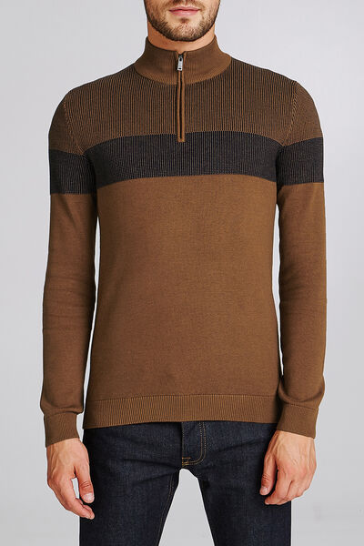 PULL COL MONTANT EFFET BITON