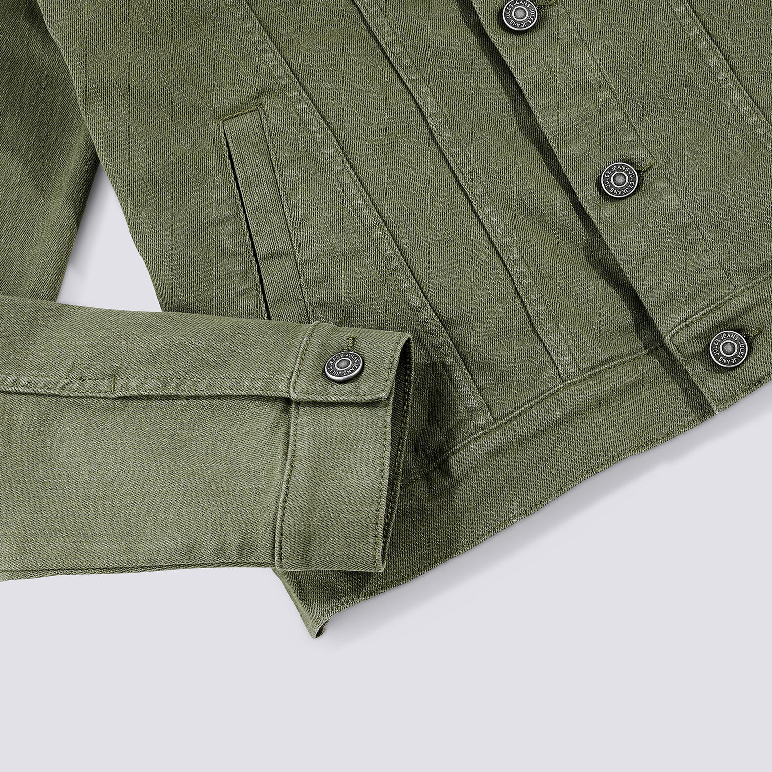 Blouson esprit denim