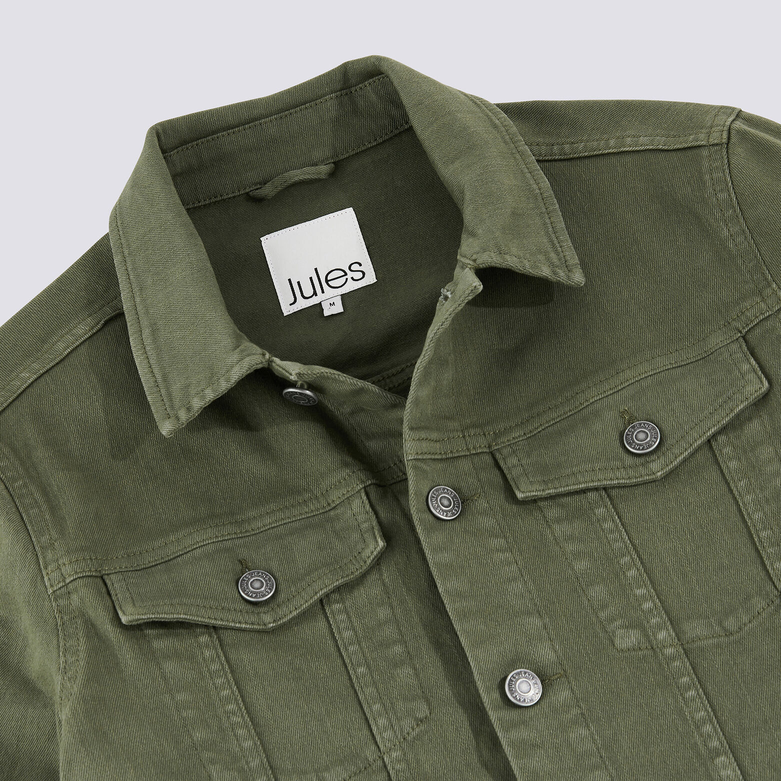 Blouson esprit denim