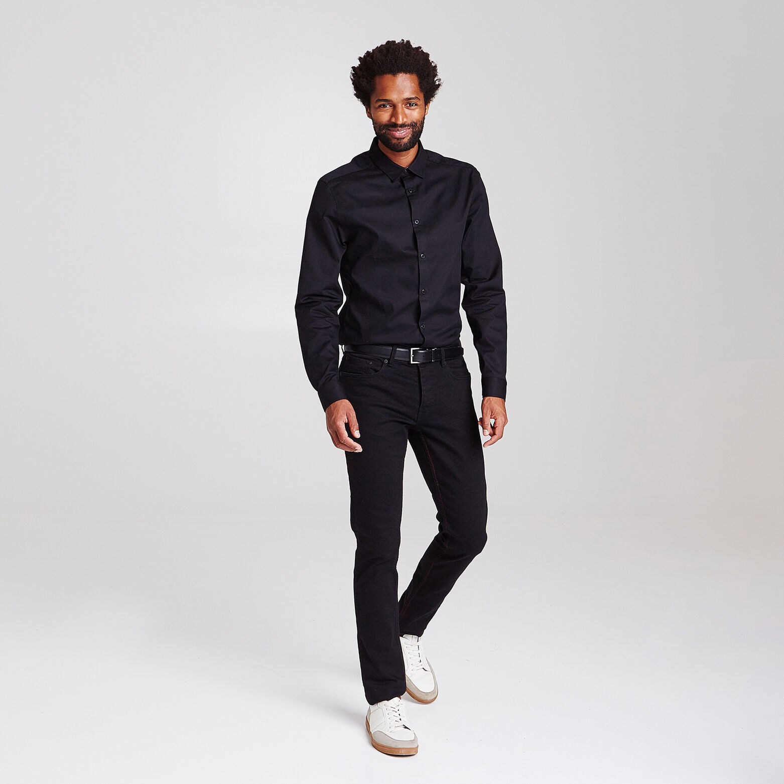 Chemise coupe Regular armurée