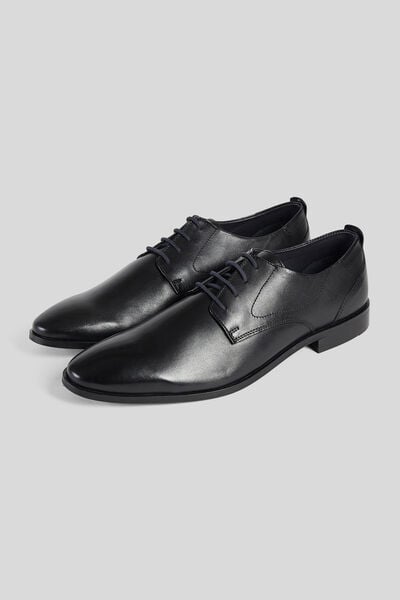Chaussures en cuir lisse