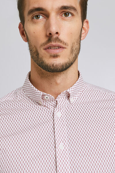 Chemise regular imprimée all-over