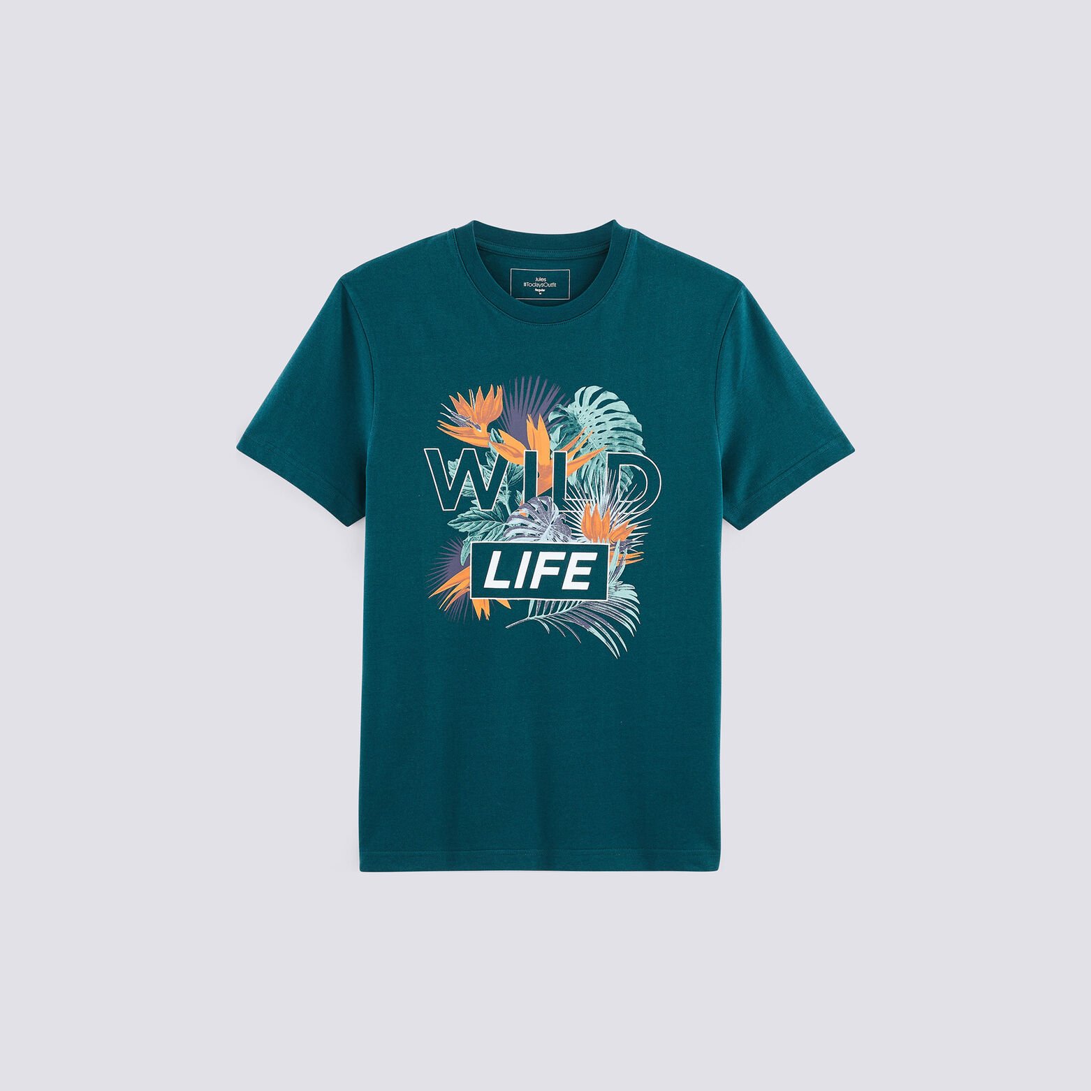 T-shirt imprimé "Wild Life"