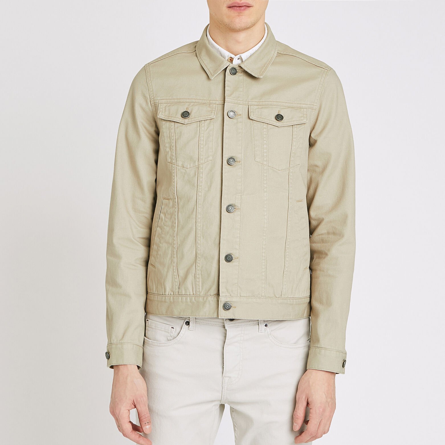 Blouson esprit denim