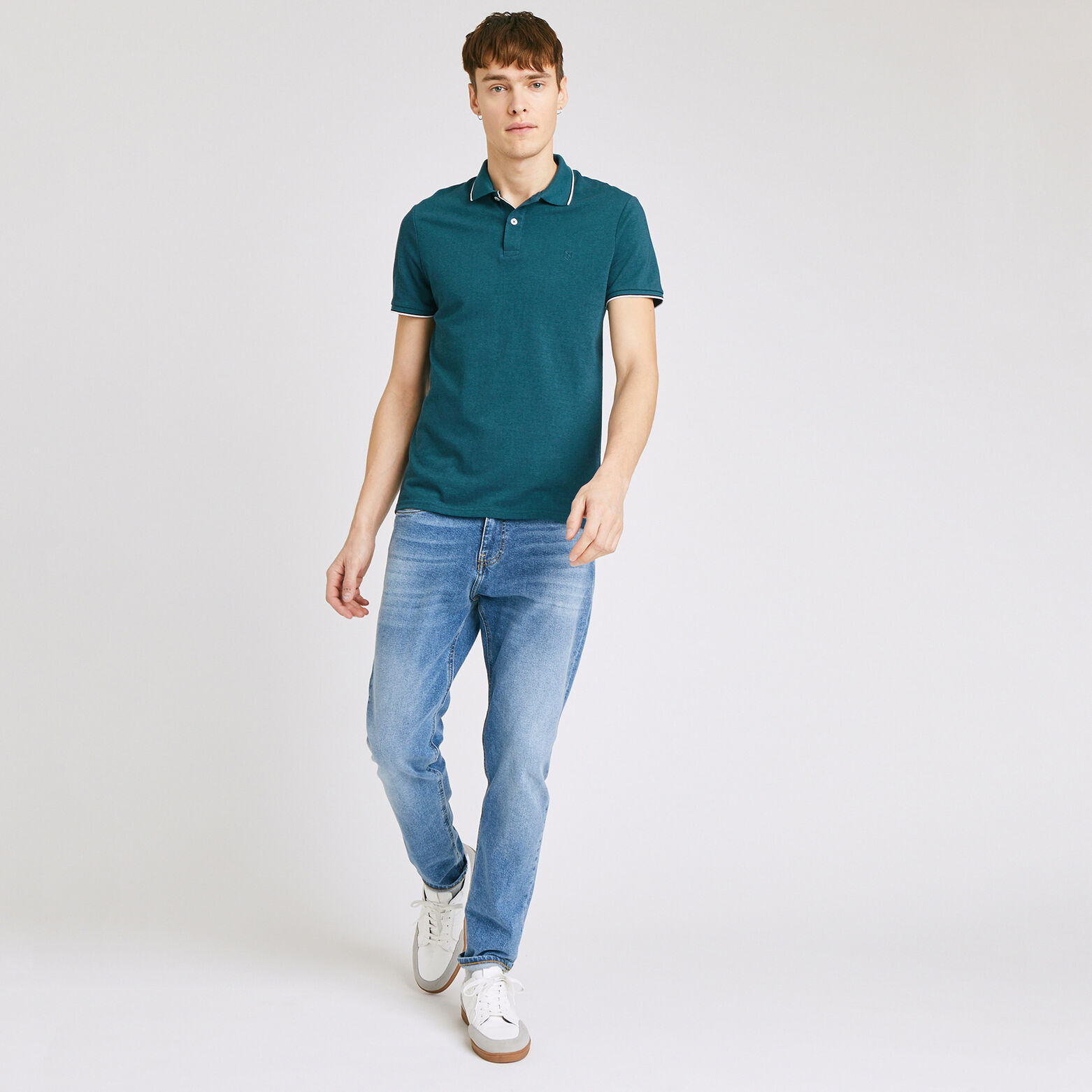Polo manches courtes regular uni